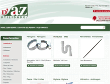 Tablet Screenshot of dazutilidades.com.br
